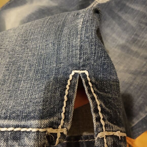 CODE Bleu Capri jeans Size 8 Mid Rise - Picture 10 of 10